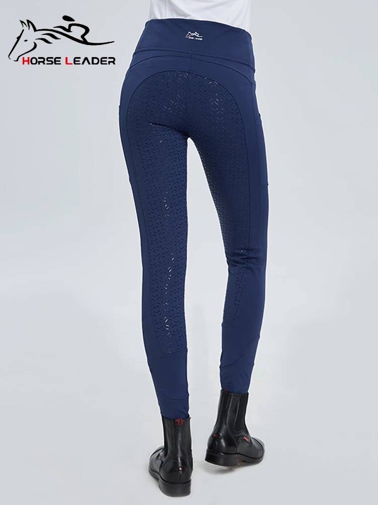 HorseLeader Equestrian Horse Pants Female Spring and Autumn Season Equestrian Equipment High Bullet Silicone Training Riding Pants