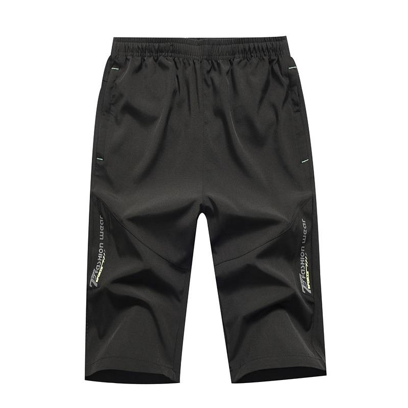 Fat boy boys in summer cropped pants casual loose, fat boys fast dry middle pants, pants, pants, fat, increase the thin tide