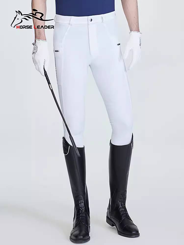 HorseLeader summer adult men's equestrian pants horse riding professional competition ultra -thin fast dried horse pants