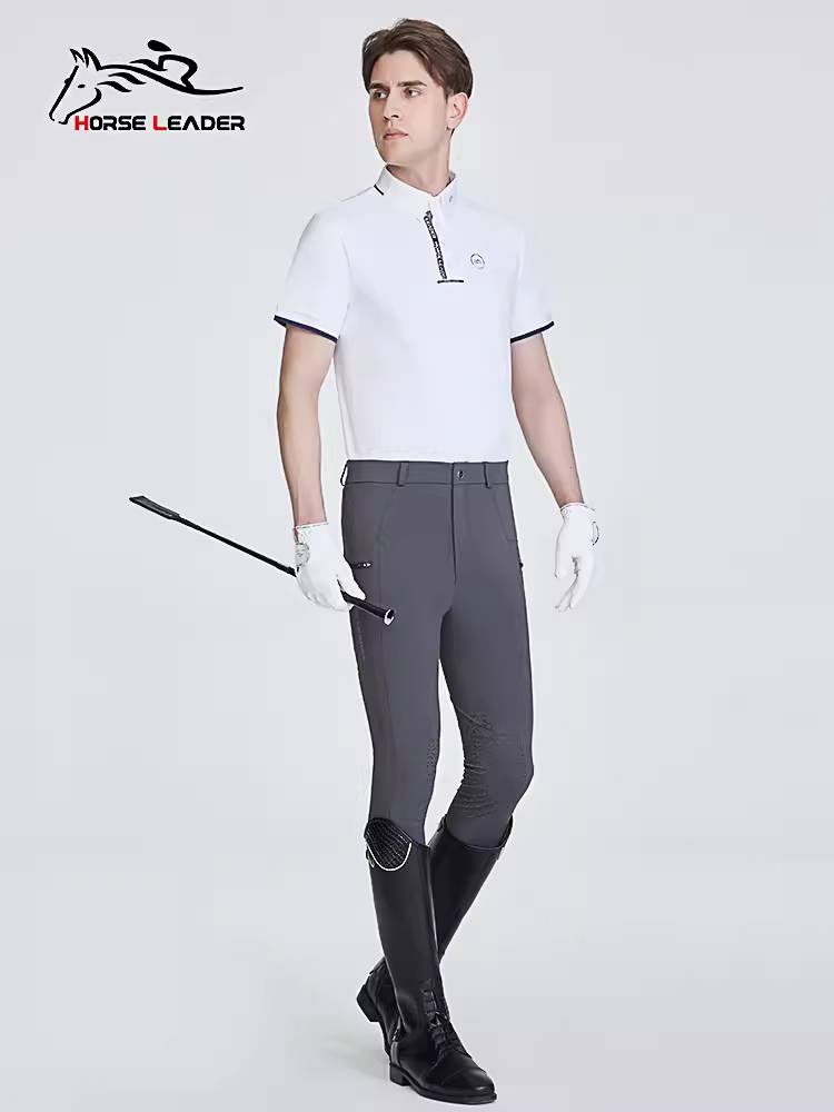 HorseLeader summer adult men's equestrian pants horse riding professional competition ultra -thin fast dried horse pants