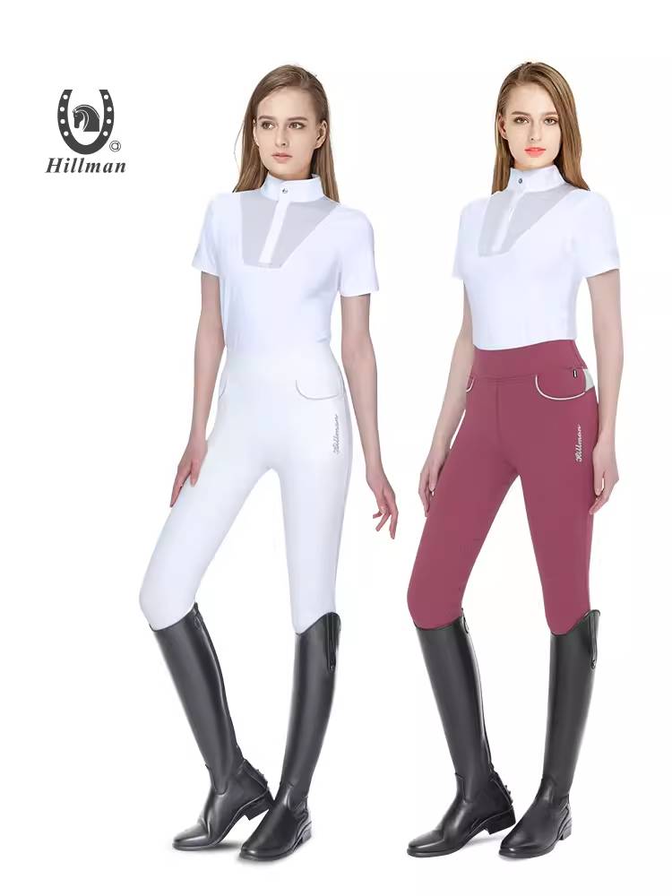 Spring and summer Children's adult equestrian pants equestrian horse riding silicon gum pants high waist horses horses horse pants riding pants pants pants pants