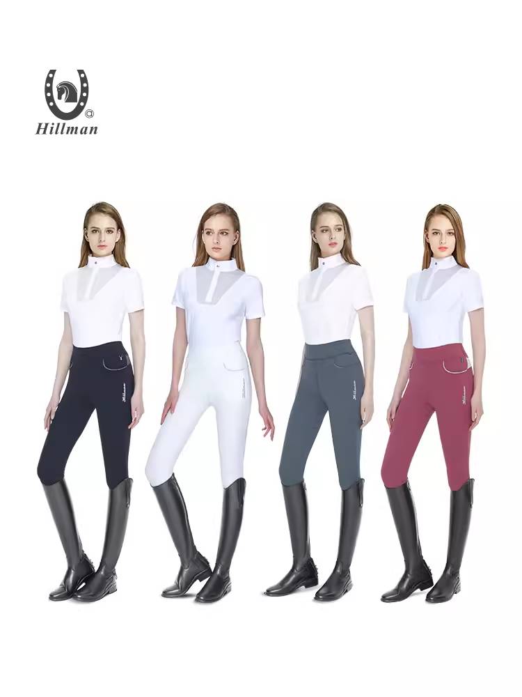 Spring and summer Children's adult equestrian pants equestrian horse riding silicon gum pants high waist horses horses horse pants riding pants pants pants pants