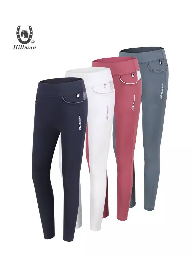 Spring and summer Children's adult equestrian pants equestrian horse riding silicon gum pants high waist horses horses horse pants riding pants pants pants pants