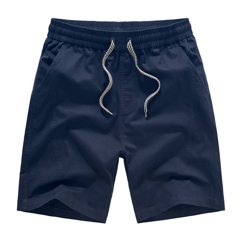 2024 Summer new cotton men's shorts sports leisure pants pants men's loose thin pants