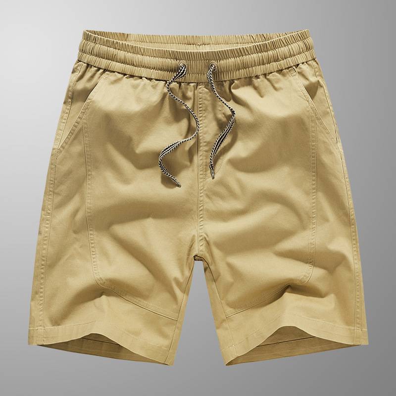 2024 Summer new cotton men's shorts sports leisure pants pants men's loose thin pants
