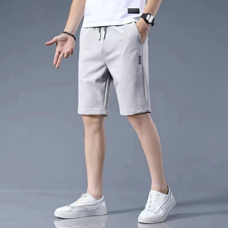 Casual shorts men ins in trendy summer thin workshop fast dry pants loose and breathable horse pants large yard size pants