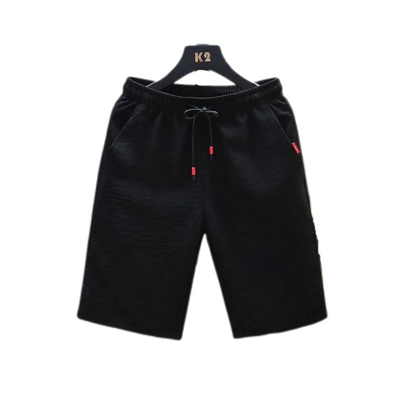 Casual shorts Men's summer 2024 new loose sports horse pants wearing pants head boys five -point basketball pants
