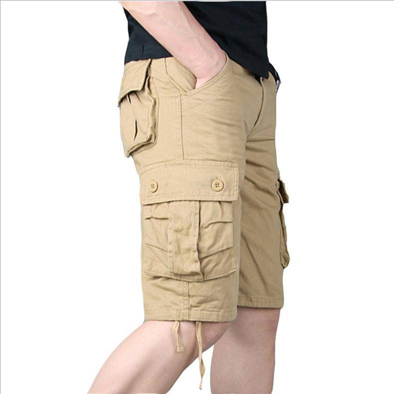New men's cotton short pants men's pants pants summer casual pants loose horse pants men's casual shorts men's tide