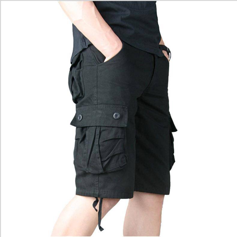 New men's cotton short pants men's pants pants summer casual pants loose horse pants men's casual shorts men's tide