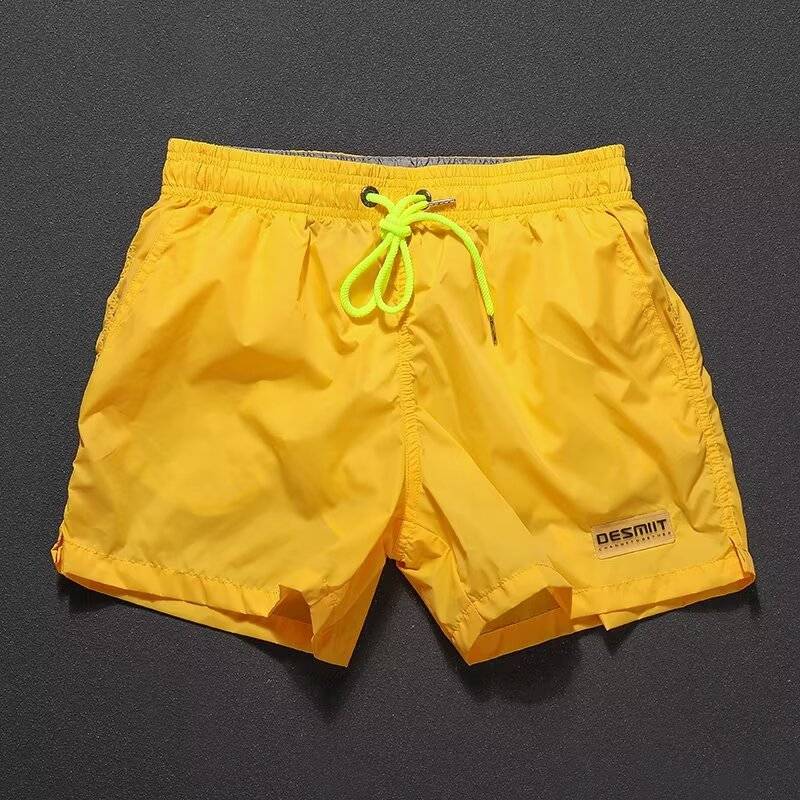 2024 Summer New Fitness Sports Two Three Pants Men's Drying Casual Large Famental Dirty Dirty Straight Pants
