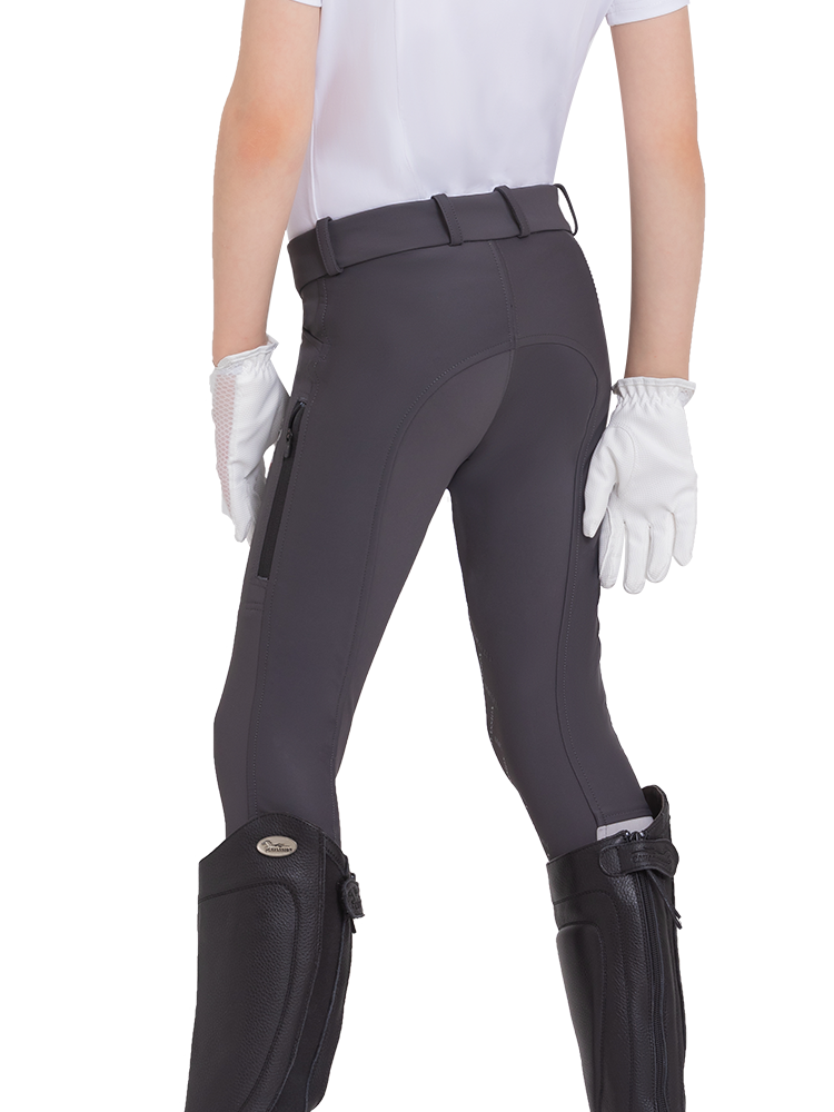 Children's semi -silicon glue horse pants pants trousers long pants ride Malcica horses 8103206