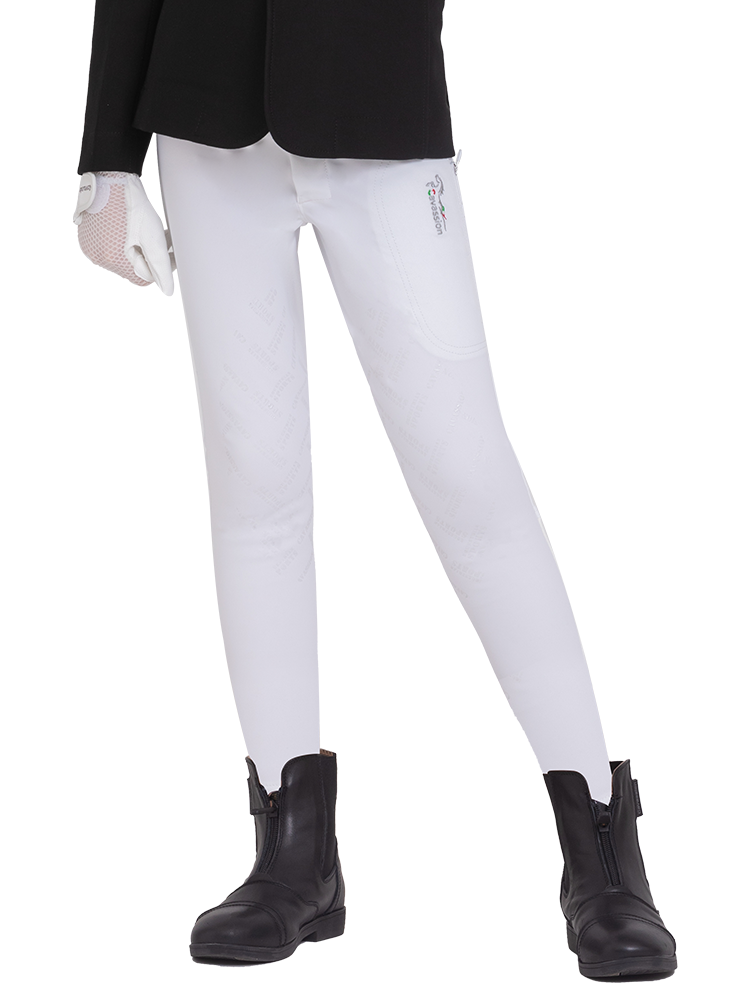 Children's semi -silicon glue horse pants pants trousers long pants ride Malcica horses 8103206
