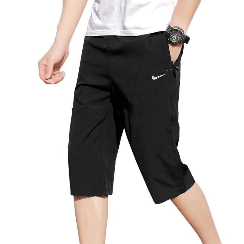 Nykton Qubu Men's Sports Casual shorts Summer Ice Fast drying loose horse pants summer sandy beach pants