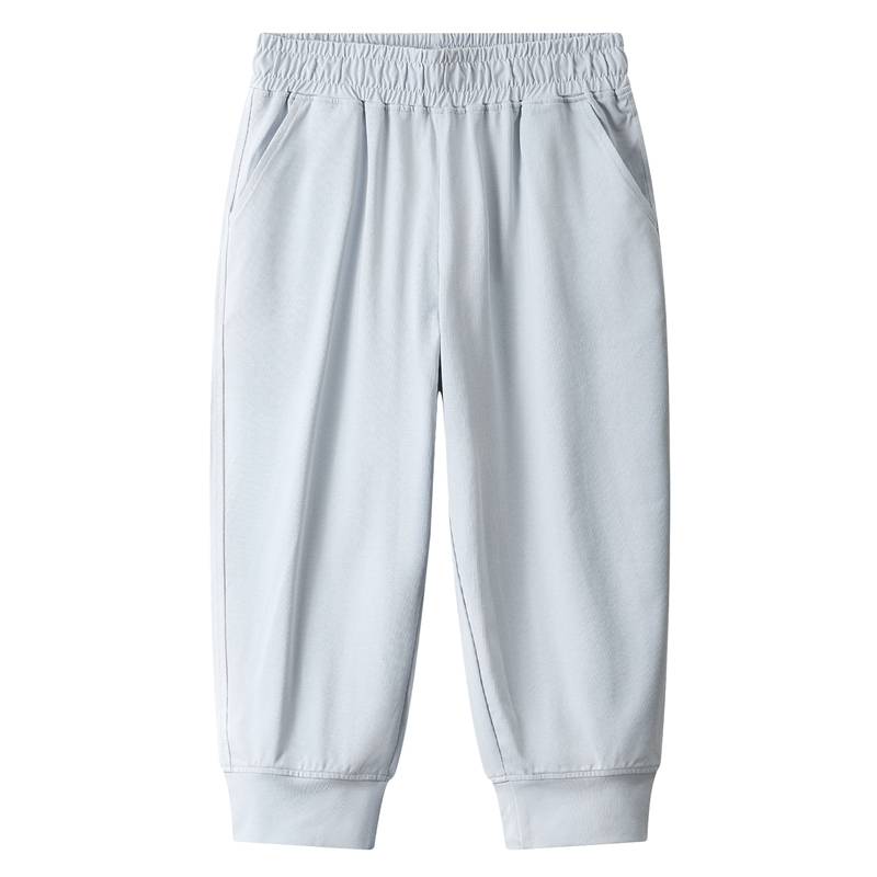 Summer 2024 new large size lady high -waisted leisure criminal pants Haron sports pants loose horse pants thinner