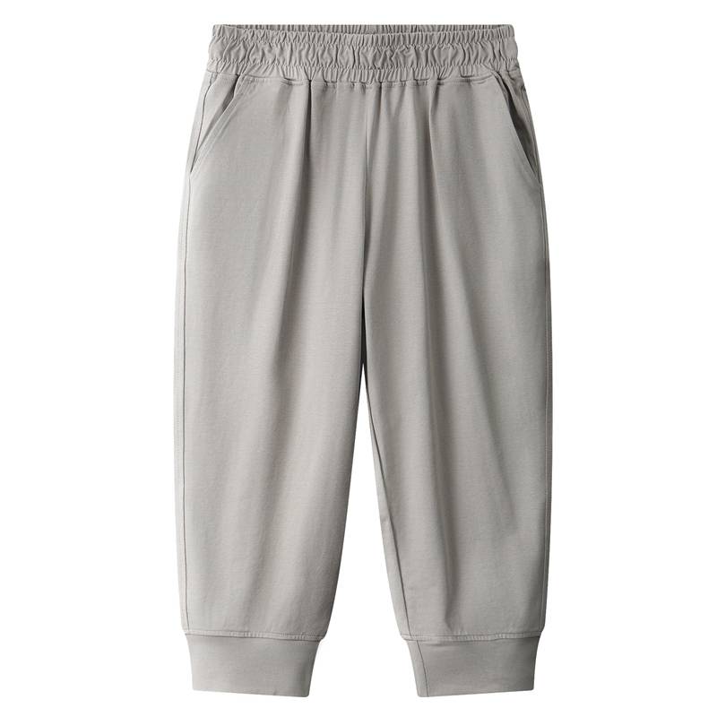 Summer 2024 new large size lady high -waisted leisure criminal pants Haron sports pants loose horse pants thinner