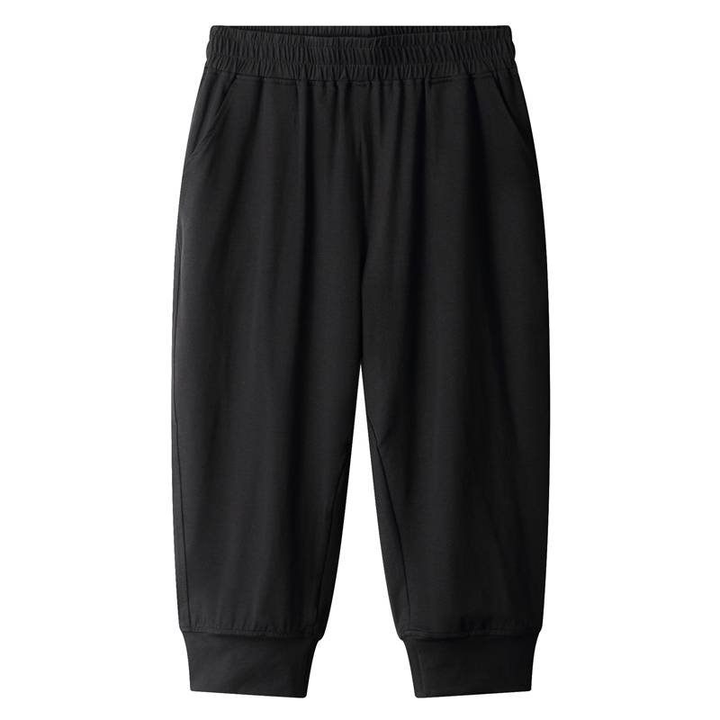 Summer 2024 new large size lady high -waisted leisure criminal pants Haron sports pants loose horse pants thinner