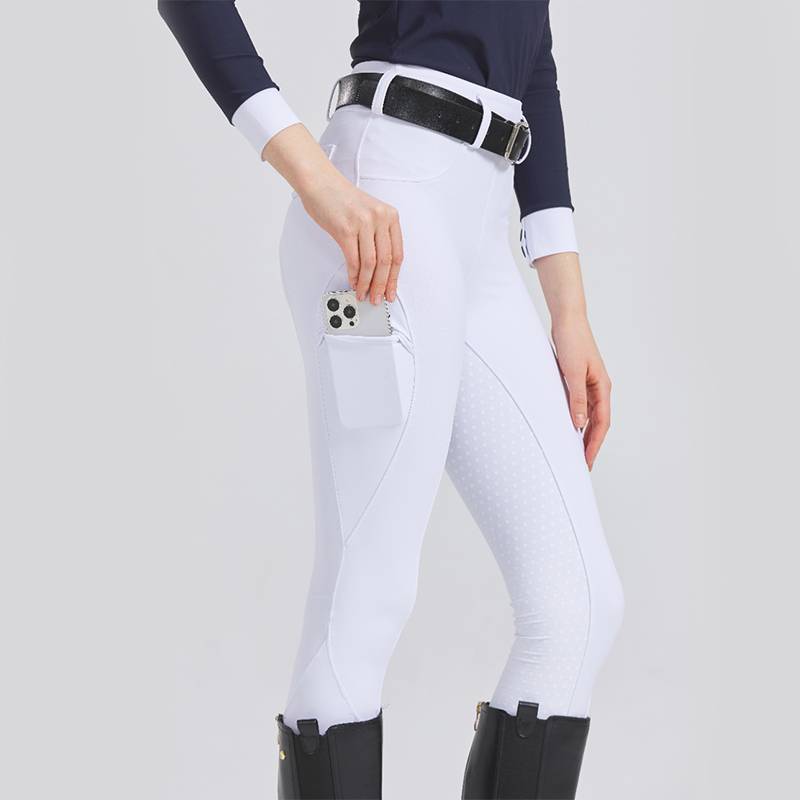 Spring and summer riding pants female all silicon glue horses horses horse pants riding, breathable high bomb high -waisted horse pants riding equipment