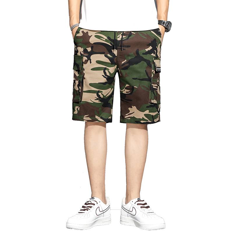 A man in shorts, a man in shorts