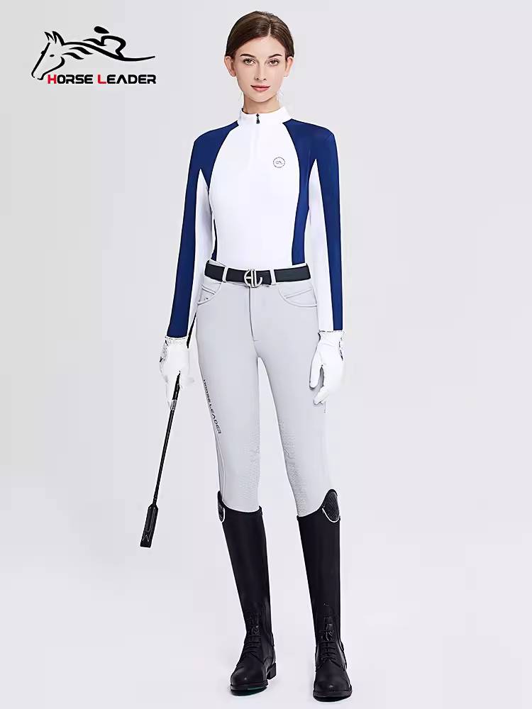 Horse Leader Spring and Summer Ms. Riding Horse Strole Riding Female Capital Caps Grade Professional Horse Pants