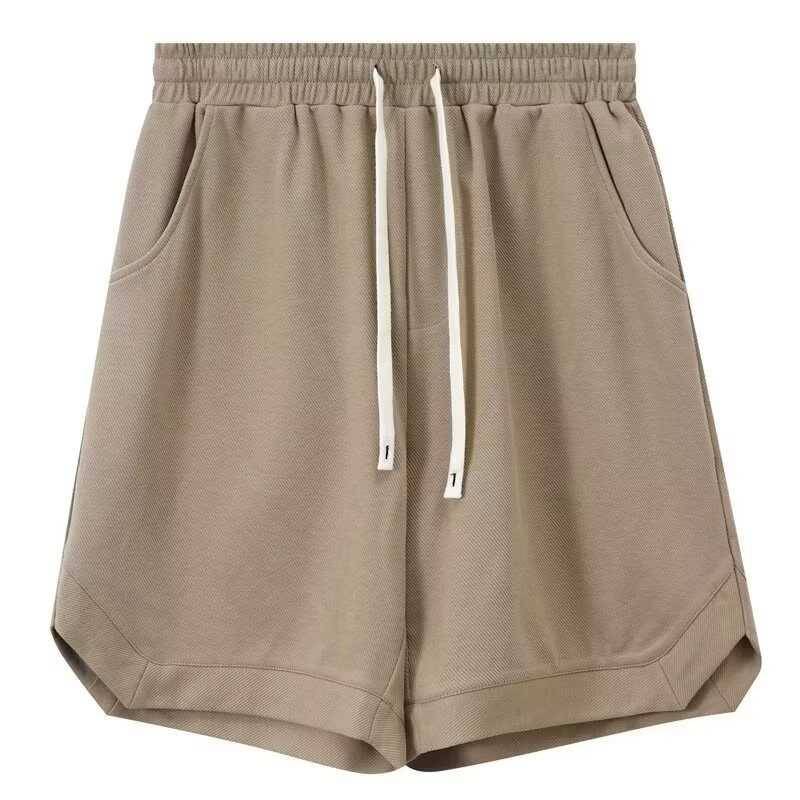 Clear warehouse leak ~ Men's loose sports beach pants young handsome leisure 5 -point pants anti -hot -resistant horse pants