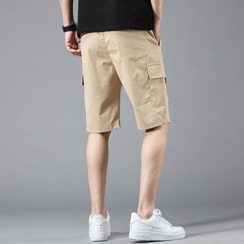 2021 horse pants casual pants men's four seasons five -point leisure pants conventional spiritual guy shorts, shorts work pants L