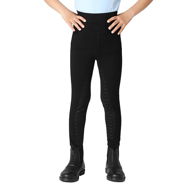 Children's summer thin equestrian horse pants silicon glue riding pants boys girl white horse pants riding training equestrian pants