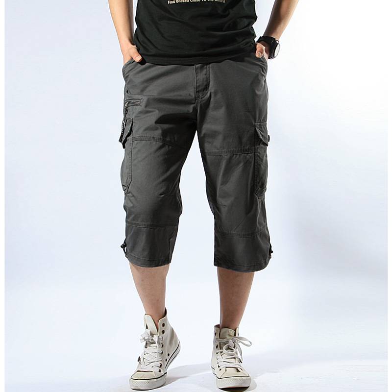 Kaile stone summer camouflage 7 -point shorts, cotton multiplayer workpiece