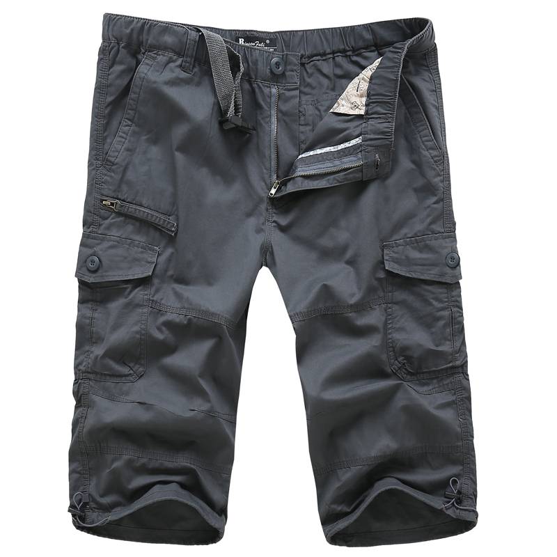 Kaile stone summer camouflage 7 -point shorts, cotton multiplayer workpiece