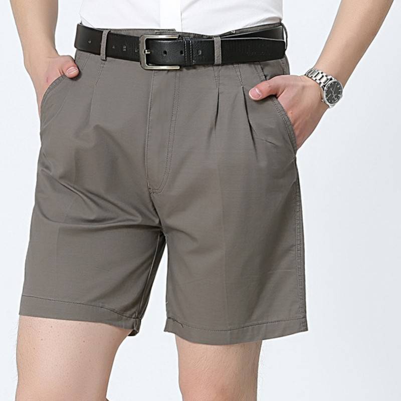 Liney suit 5 -point short pants head men's Mianlun West pants head in the middle and elderly stalls in summer shorts and horse pants