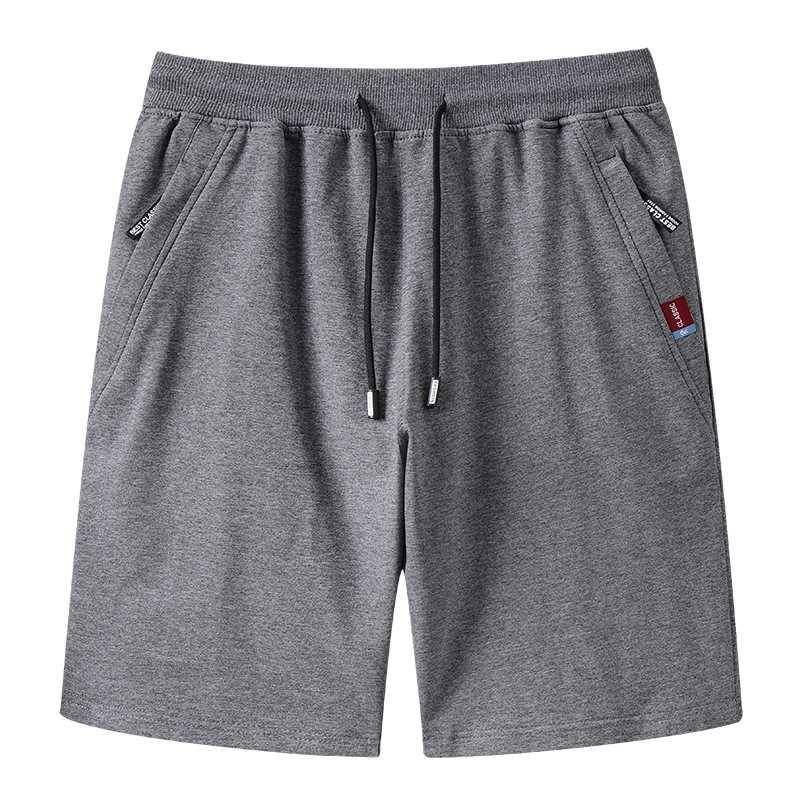 Summer men's shorts sports casual mid -pants loose large size large -scale cotton thin home pentaor pants men's horse pants