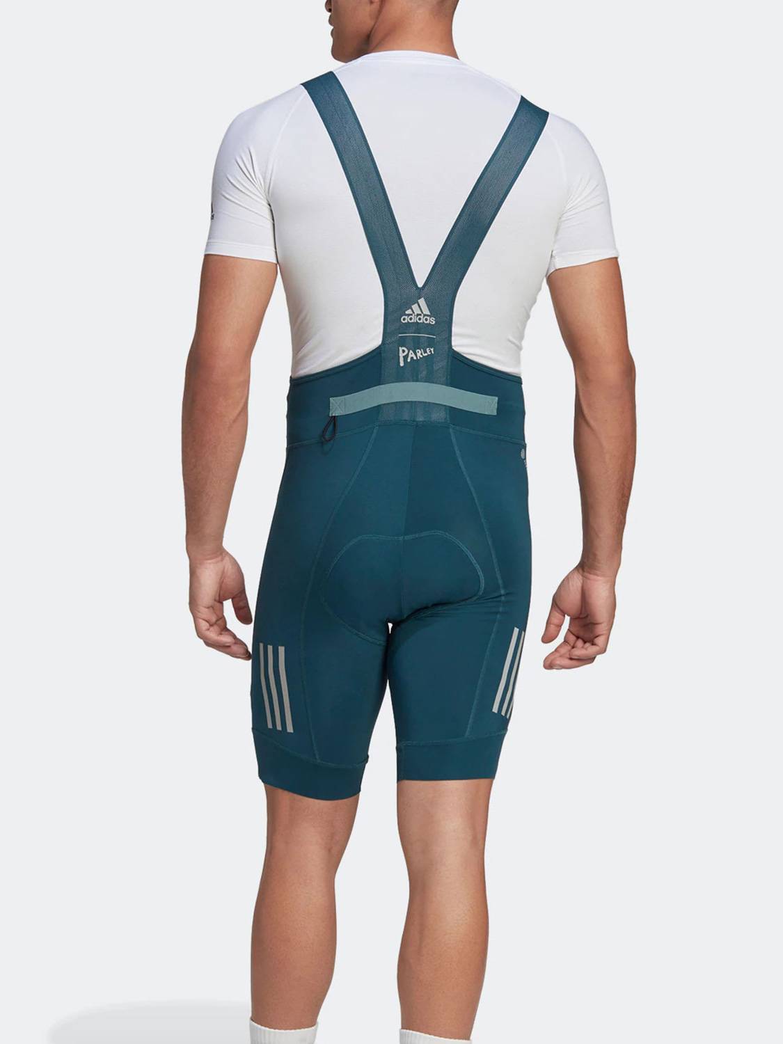 Adidas/Adidas genuine Parley riding men's spare strap tight shorts HM3158