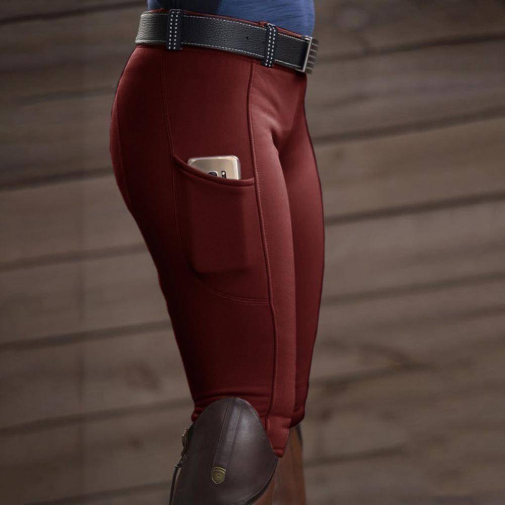 ElasticTightHIPLIPLIFTINGEQUESTRIANPANTs elastic hip -lifting pants