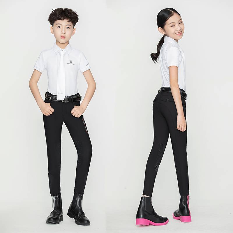Children's riding clothing equestrian pants horselord pants horse horses pants men and women riding equipment with silicone eight -foot dragon equestrian clothing