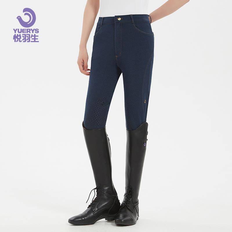 Yue Yusheng Spring and Autumn Four Seasons Adult Equestnically Gow Pants Women's Equel Equipment Silicone Training Horse Horse Horse Horse Pants