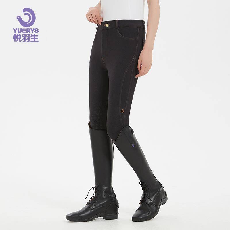 Yue Yusheng Spring and Autumn Four Seasons Adult Equestnically Gow Pants Women's Equel Equipment Silicone Training Horse Horse Horse Horse Pants