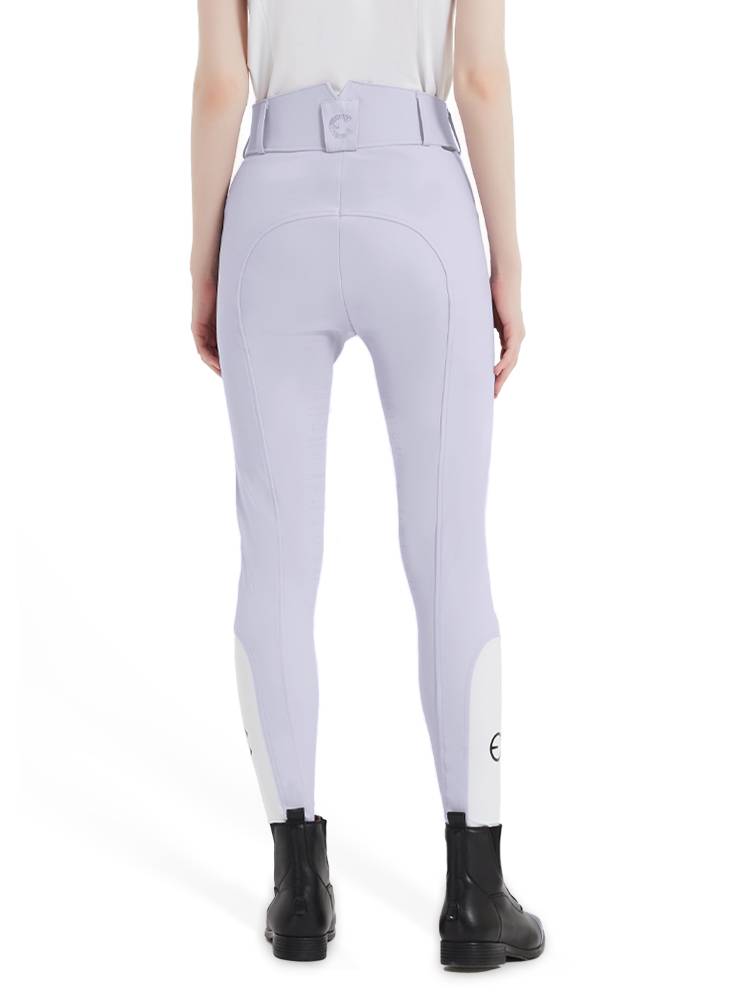Mashang Equine women's riding pants high waist drill training horse pants breathable equestrian pants WHB2217