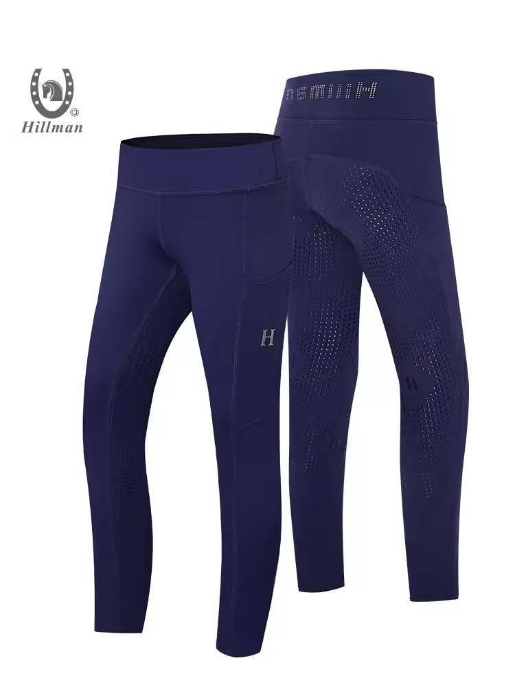 Summer ultra -thin horses, adult children riding pants silicone pants, high -waist riding pants pants pants pants pants