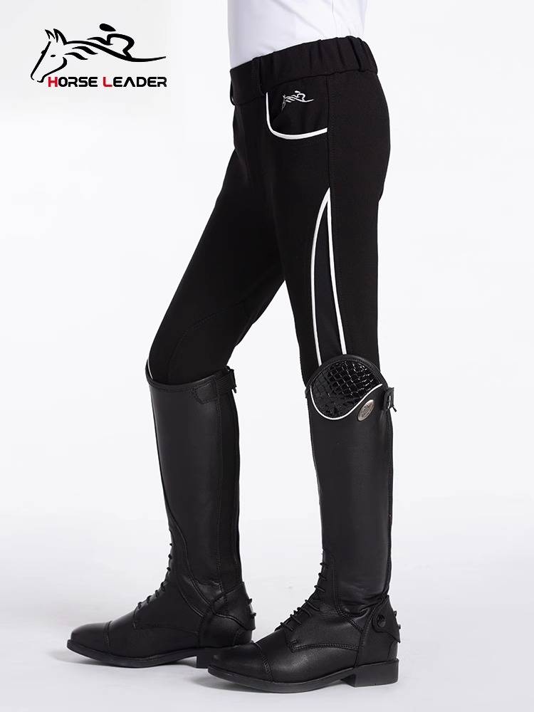 HorseLeader Margion Equestrian Equipment Equestrian Corporal Corporation Anti -Smooth -resistant Knight High Pants Equestrian Pants
