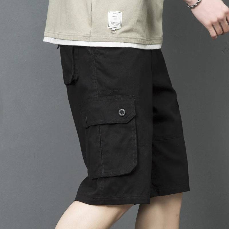 YK001 OVER POCKET BLACK