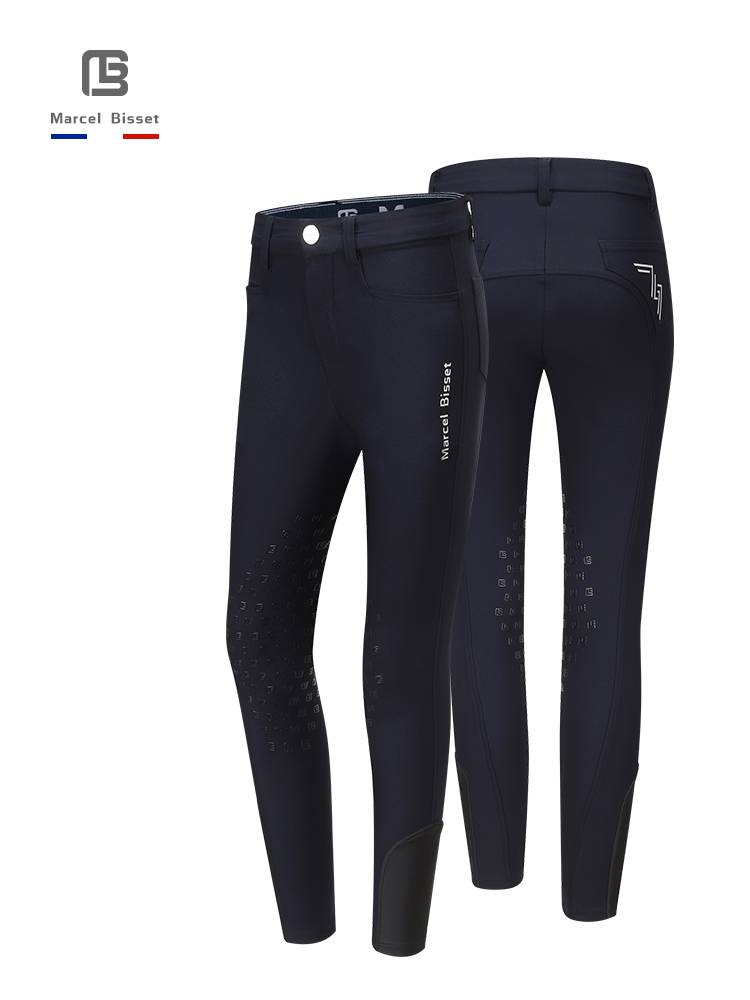 Summer equestrian horse pants men's silicone thin horse pants horsesyloplasty clothing high -equel pants (with children)