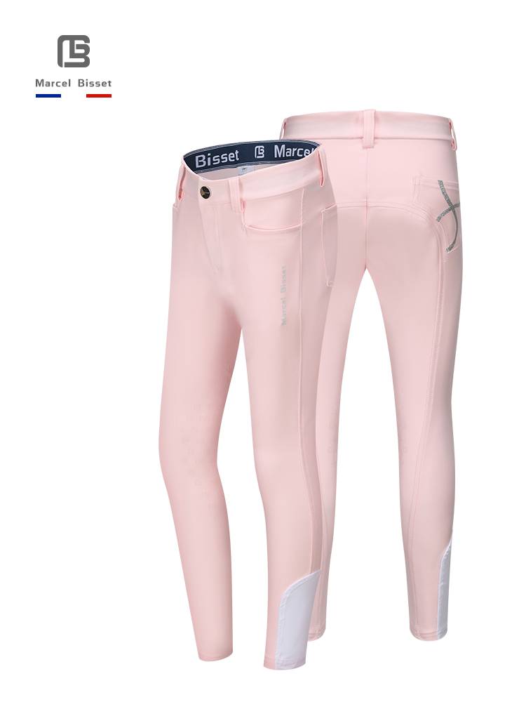 Summer equestrian horse pants men's silicone thin horse pants horsesyloplasty clothing high -equel pants (with children)