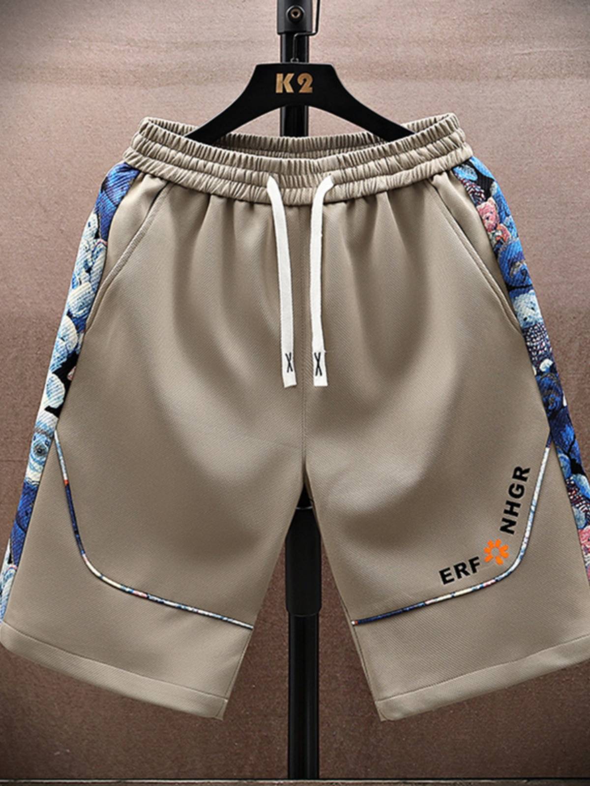 Summer youth sports shorts Boys Loose thin basketball pants junior high school students cooling casual panty pants