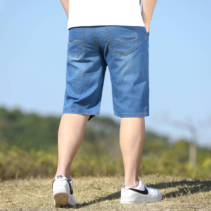 013D LIGHT BLUE HALFPANTS