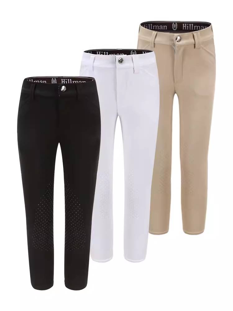 Children's Equestrian Horse Pants Spring and Summer Children's Horse Riding Pants Silicon Speed ​​Horse Pants Men's Women's Women's Equestrine Pants Knight Pants