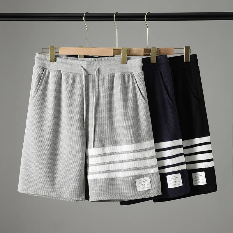 Original single men's sports shorts American loose casual mid -pants running five -point horse pants thin large size pants