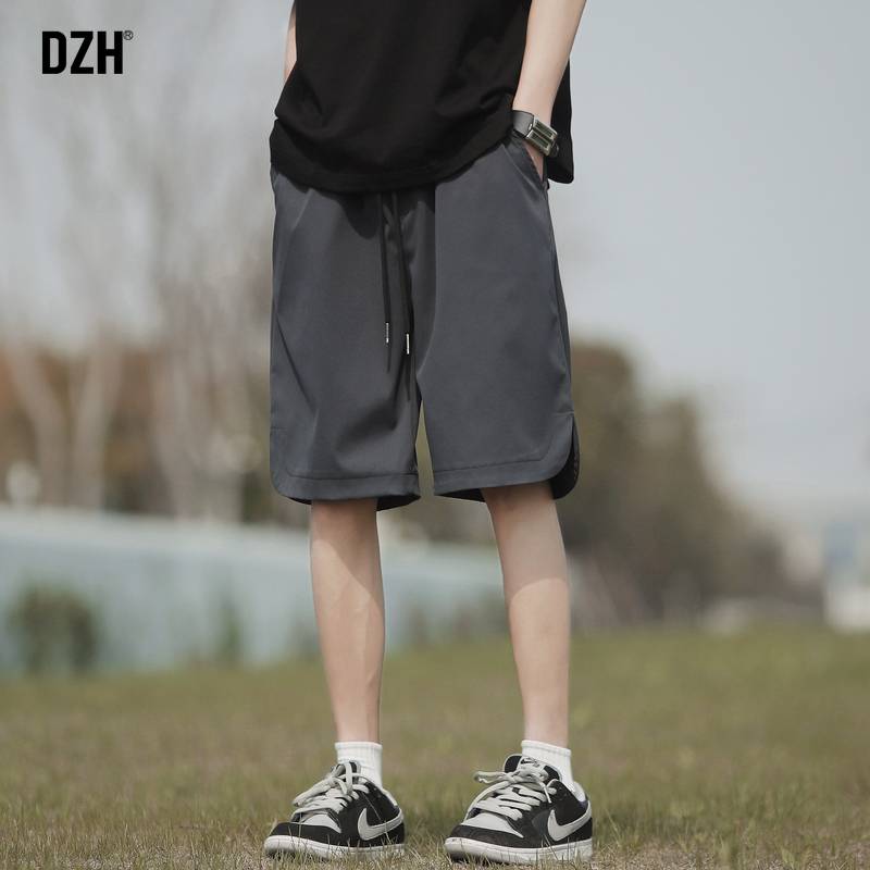 Men's fast -drying shorts Men's summer casual loose half -trousers men's thin shredded shredded pants pants hexal pants pants