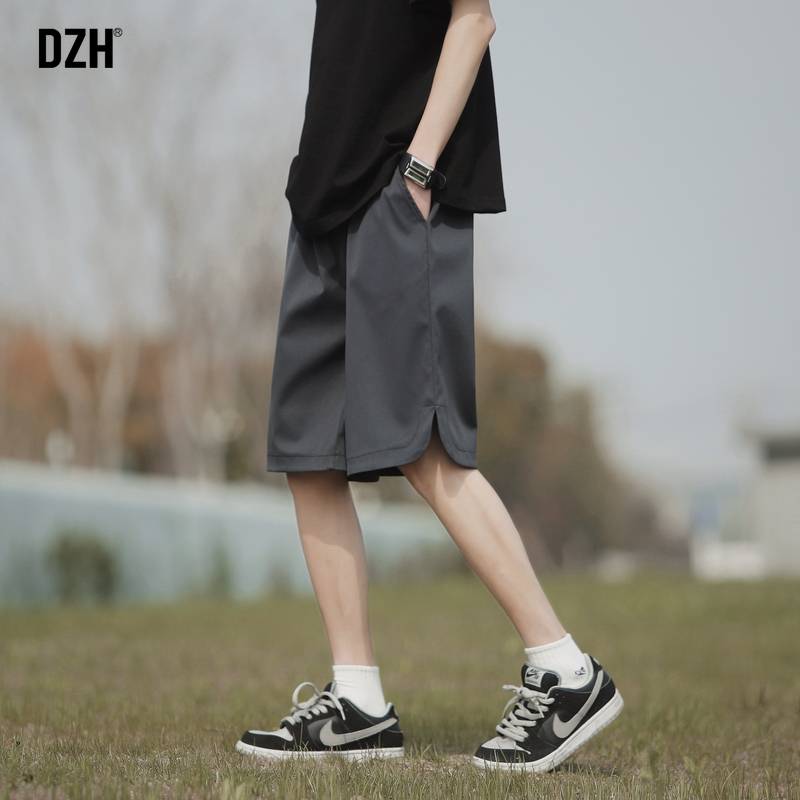Men's fast -drying shorts Men's summer casual loose half -trousers men's thin shredded shredded pants pants hexal pants pants