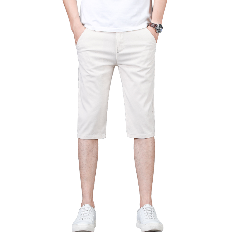 New shorts men's cropped pants casual loose penta pants summer thin 7 -point pants trendy pants and pants