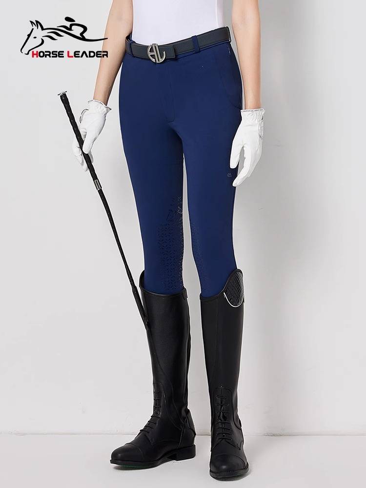 HorseLeader Autumn ultra -thin -speed dried horse pants adult women's equestrian woven professional race riding equipment