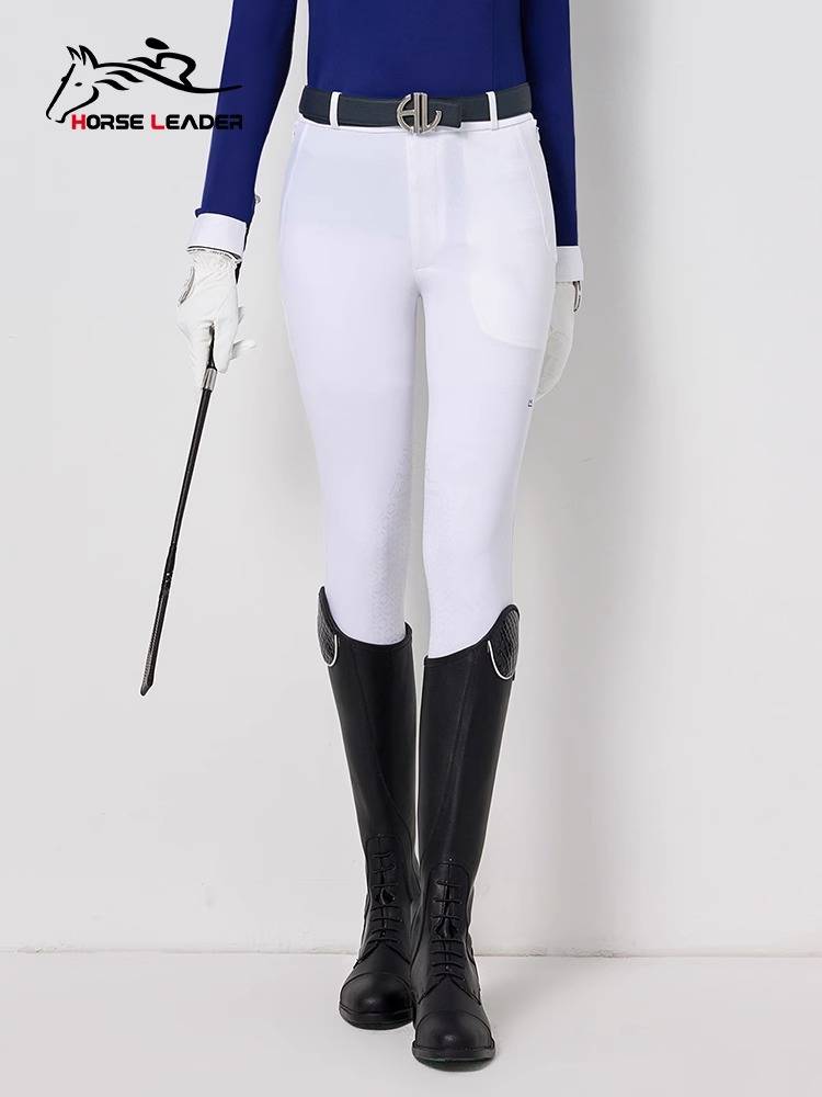 HorseLeader Autumn ultra -thin -speed dried horse pants adult women's equestrian woven professional race riding equipment